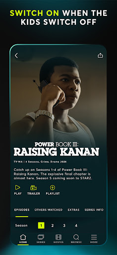 Tangkapan layar STARZ 2