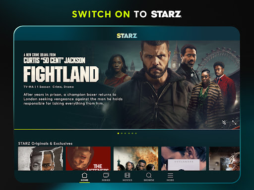 Tangkapan layar STARZ 7