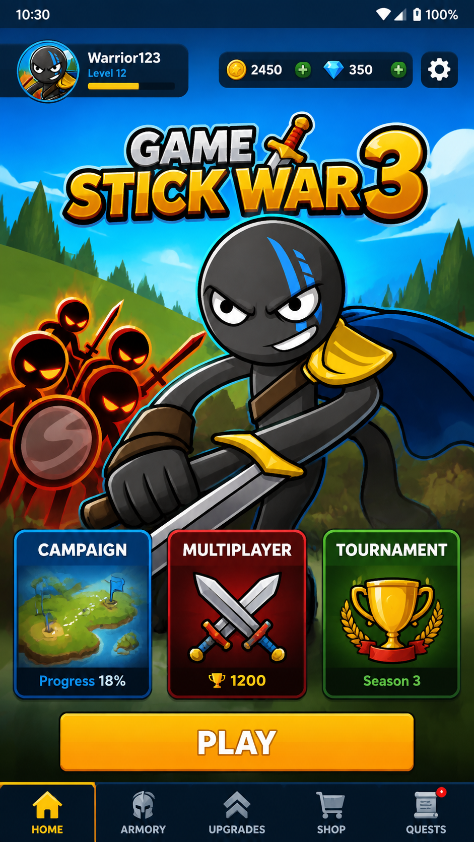 Game Stick War 3 screenshot 1