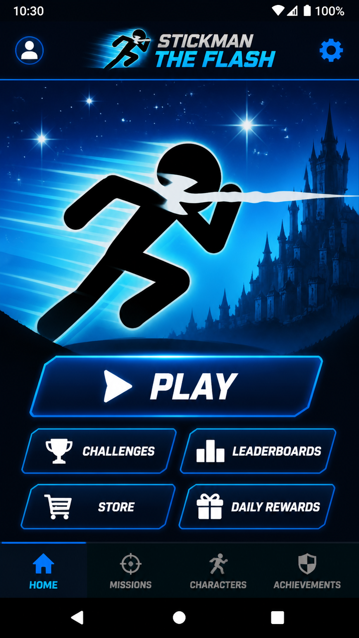 Stickman The Flash screenshot 1