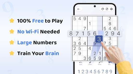 Tangkapan layar Sudoku - Classic Sudoku Puzzle 1