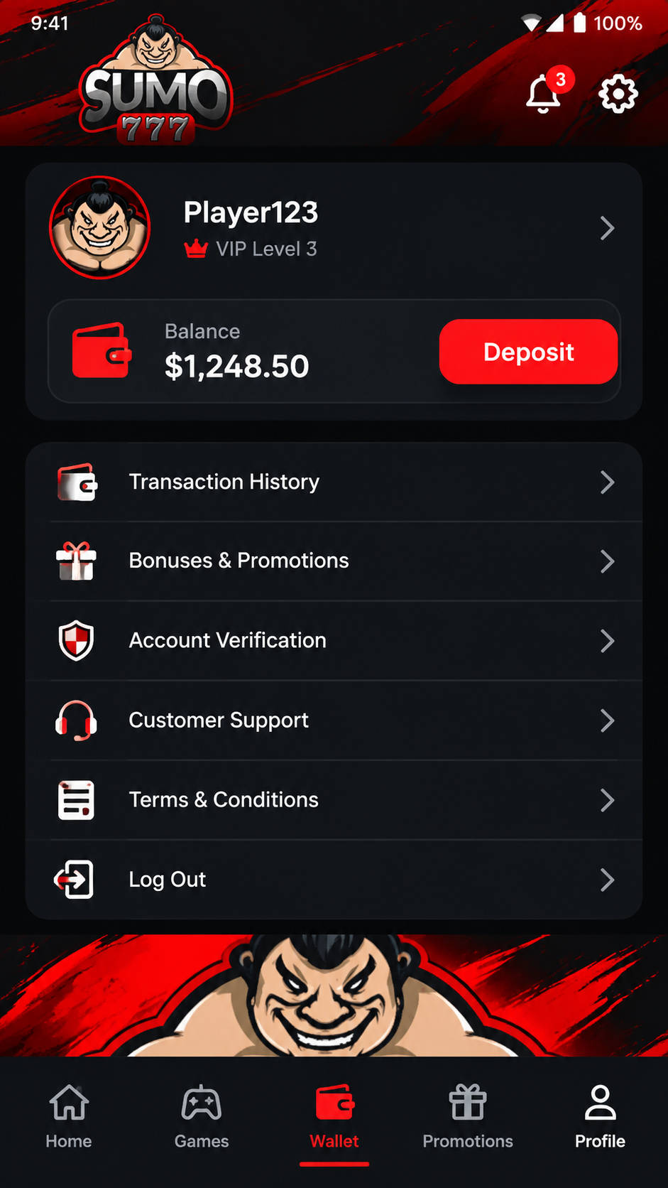 Sumo777 screenshot 3