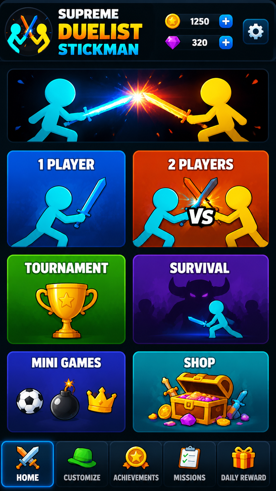 Supreme Duelist Stickman screenshot 2