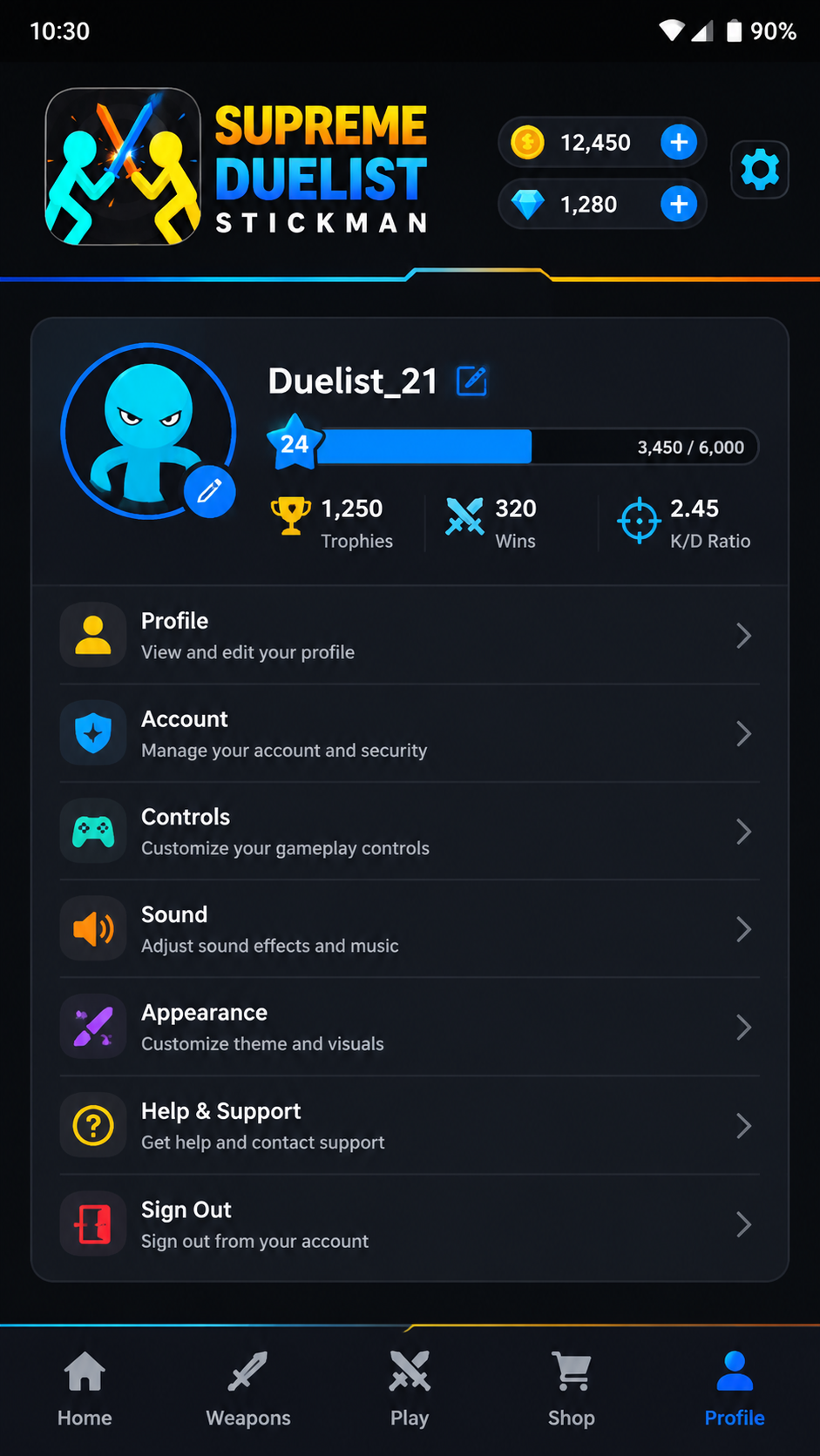 Supreme Duelist Stickman screenshot 3