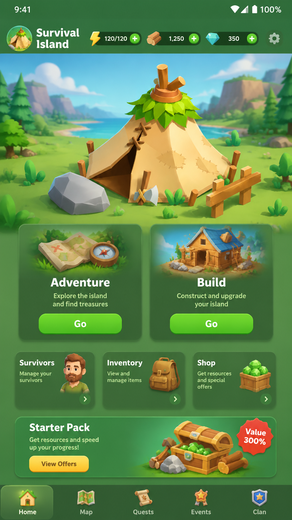 Survival Island screenshot 2