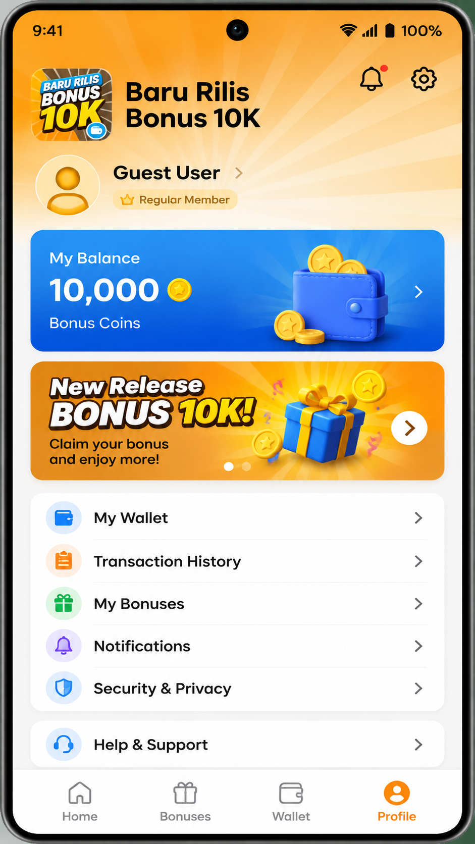Baru Rilis Bonus 10K screenshot 3