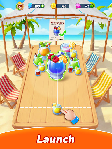 Tangkapan layar Tasty Travels: Merge Game 9