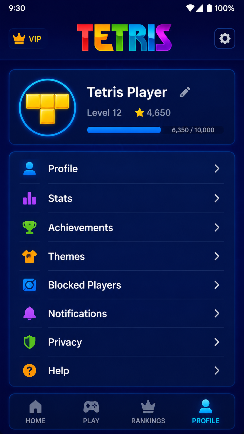 Tetris screenshot 3