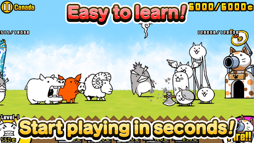 Tangkapan layar The Battle Cats 9