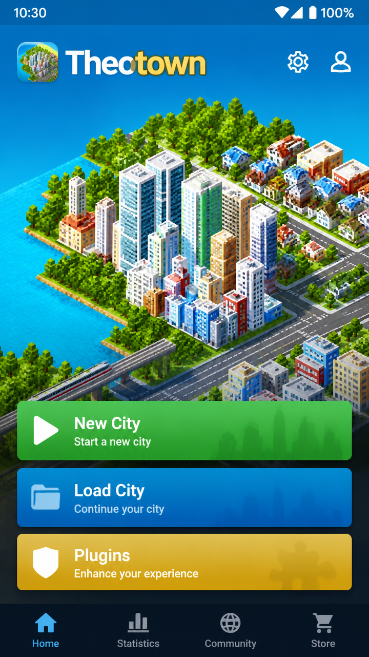 Theotown screenshot 1