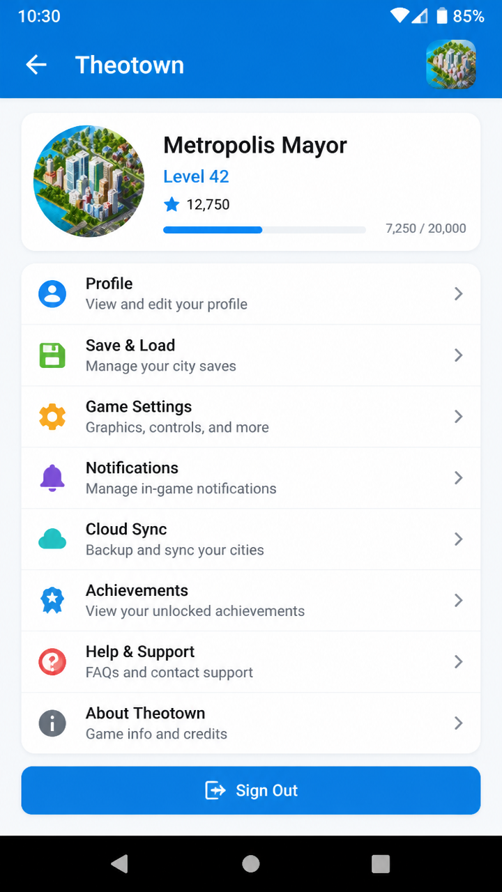 Theotown screenshot 3