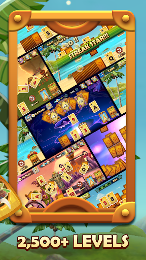 Tiki Solitaire TriPeaks screenshot 1