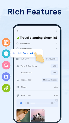 Tangkapan layar Todoery: To Do List & Planner 6