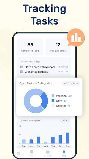 Tangkapan layar Todoery: To Do List & Planner 7