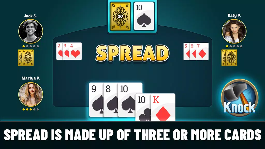 Tonk – Tunk Rummy Card Game screenshot 2