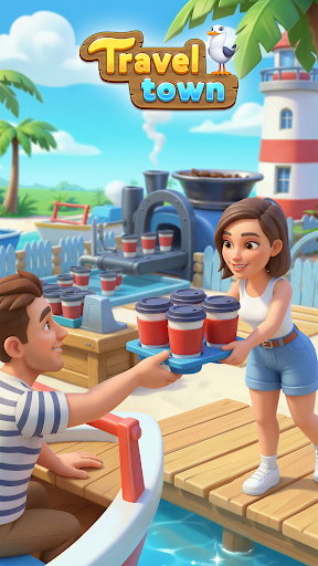 Travel Town - Merge Adventure screenshot 1