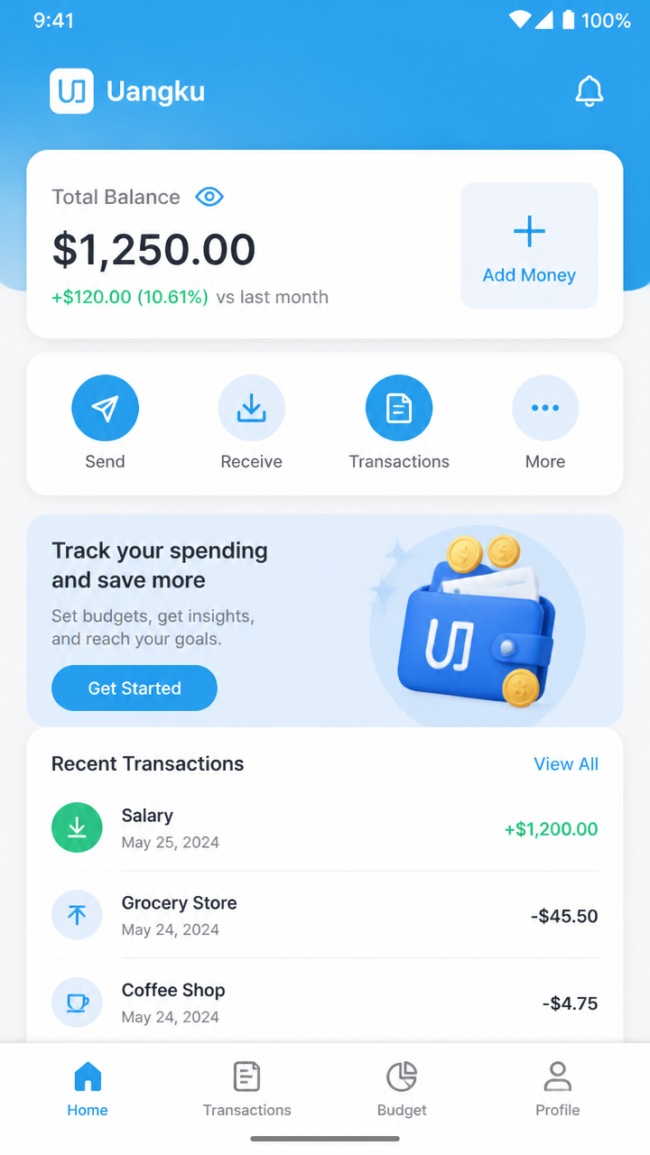 Uangku screenshot 1