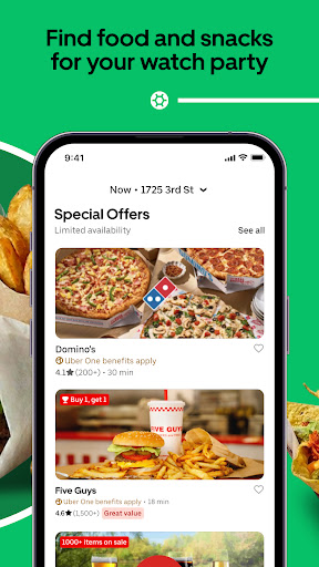 Uber Eats: Food and Grocery screenshot 3