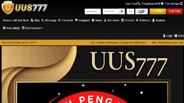 UUS777 screenshot 1