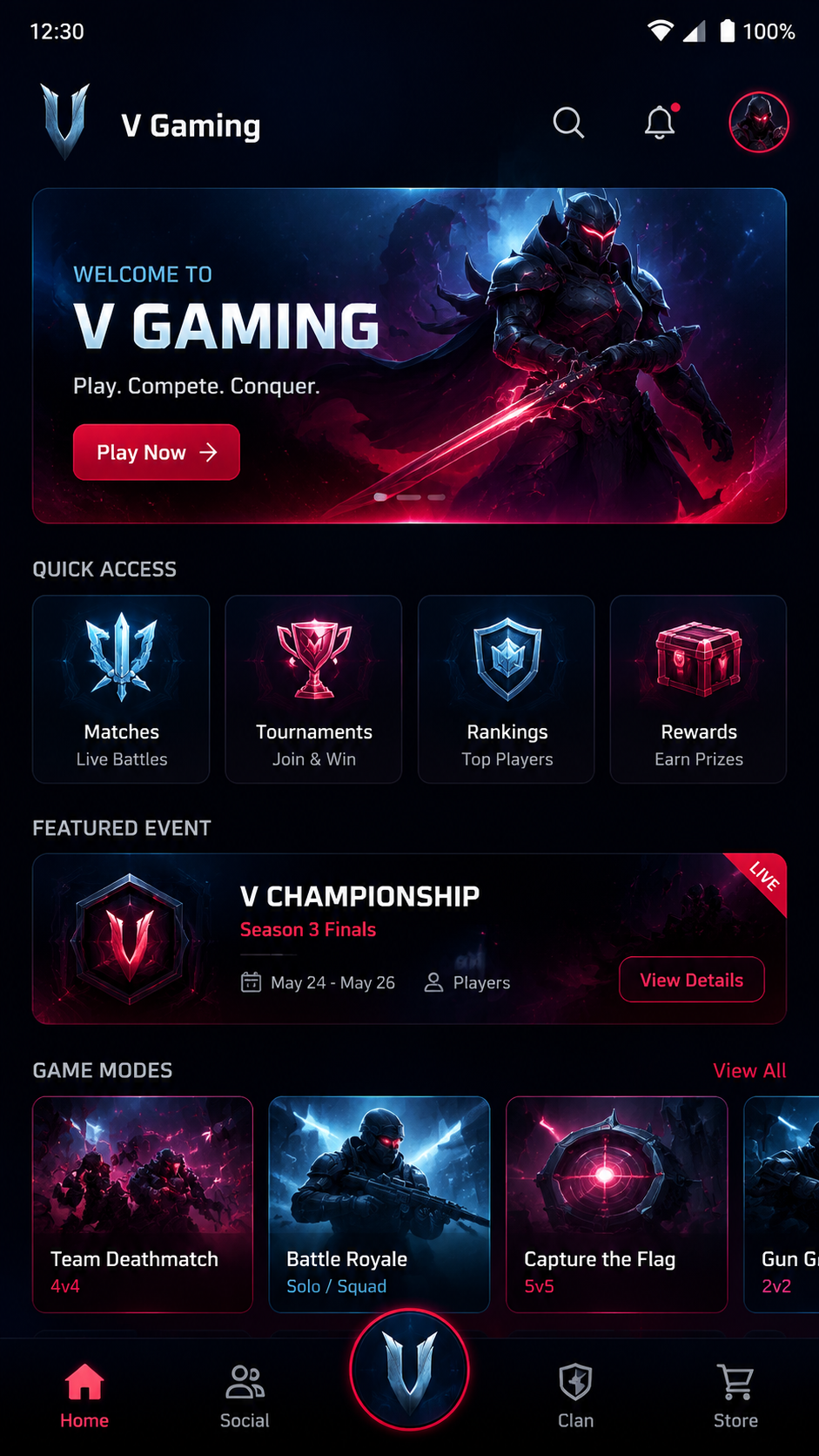 V Gaming screenshot 2