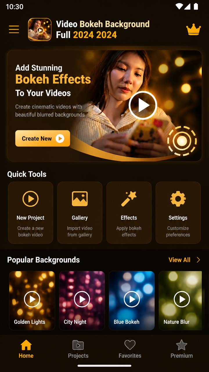 Video Bokeh Background Full 2024 2024 screenshot 2