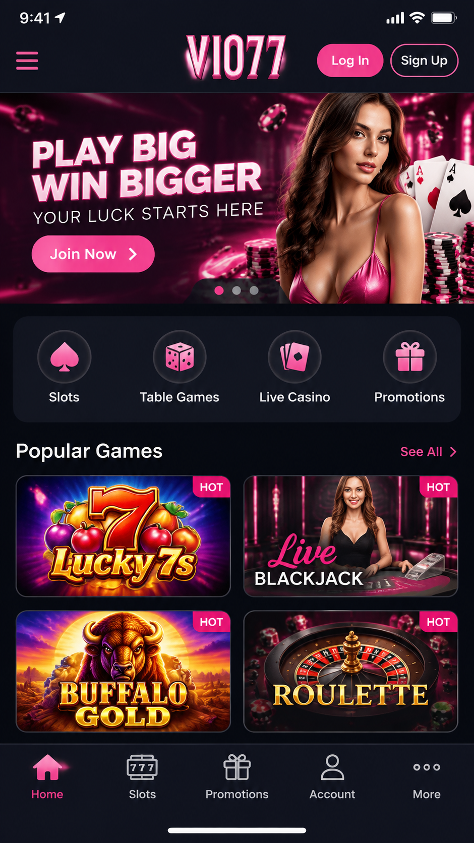 Vio77 screenshot 1