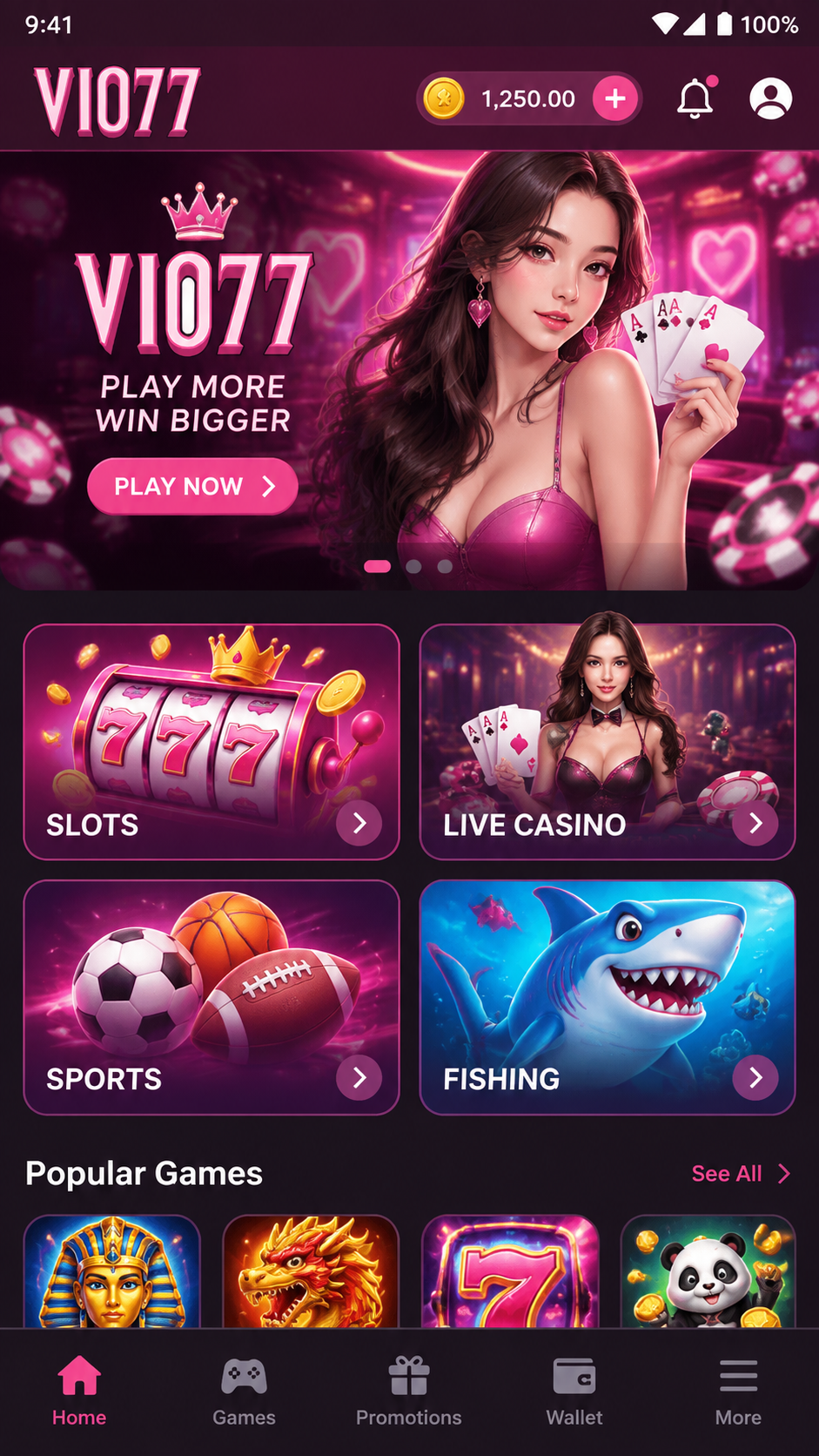 Vio77 screenshot 2