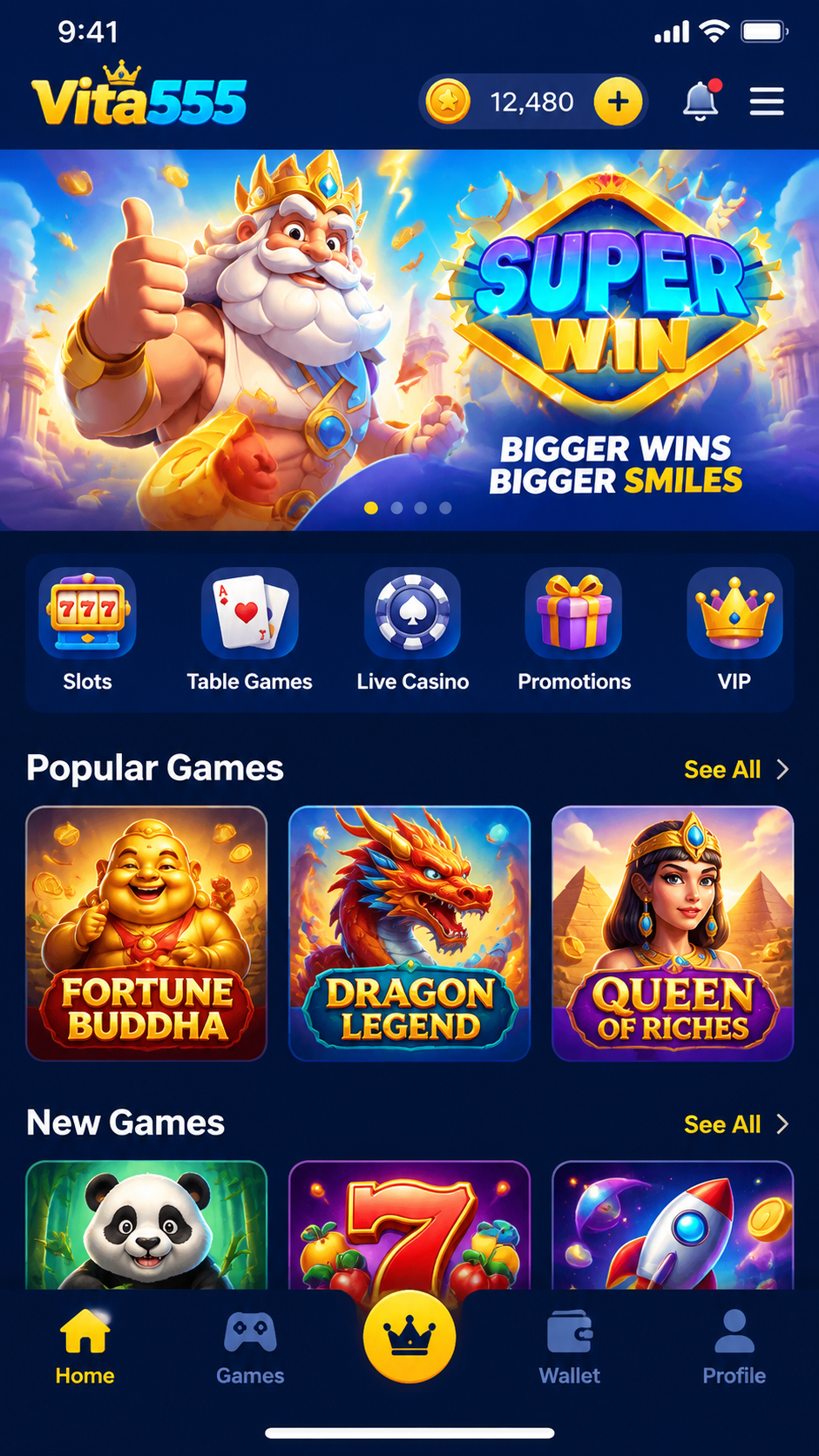 Vita555 screenshot 1