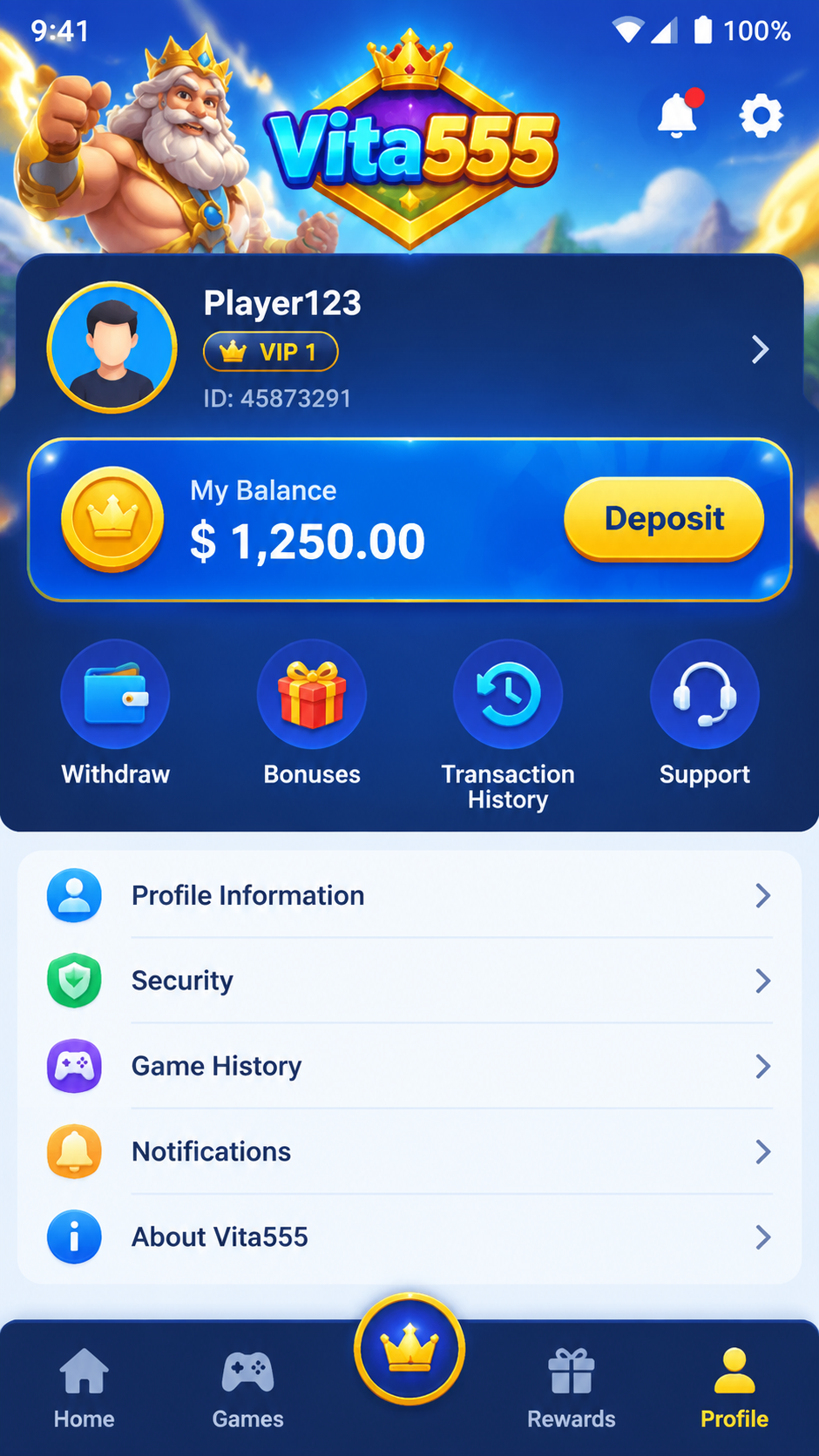 Vita555 screenshot 3