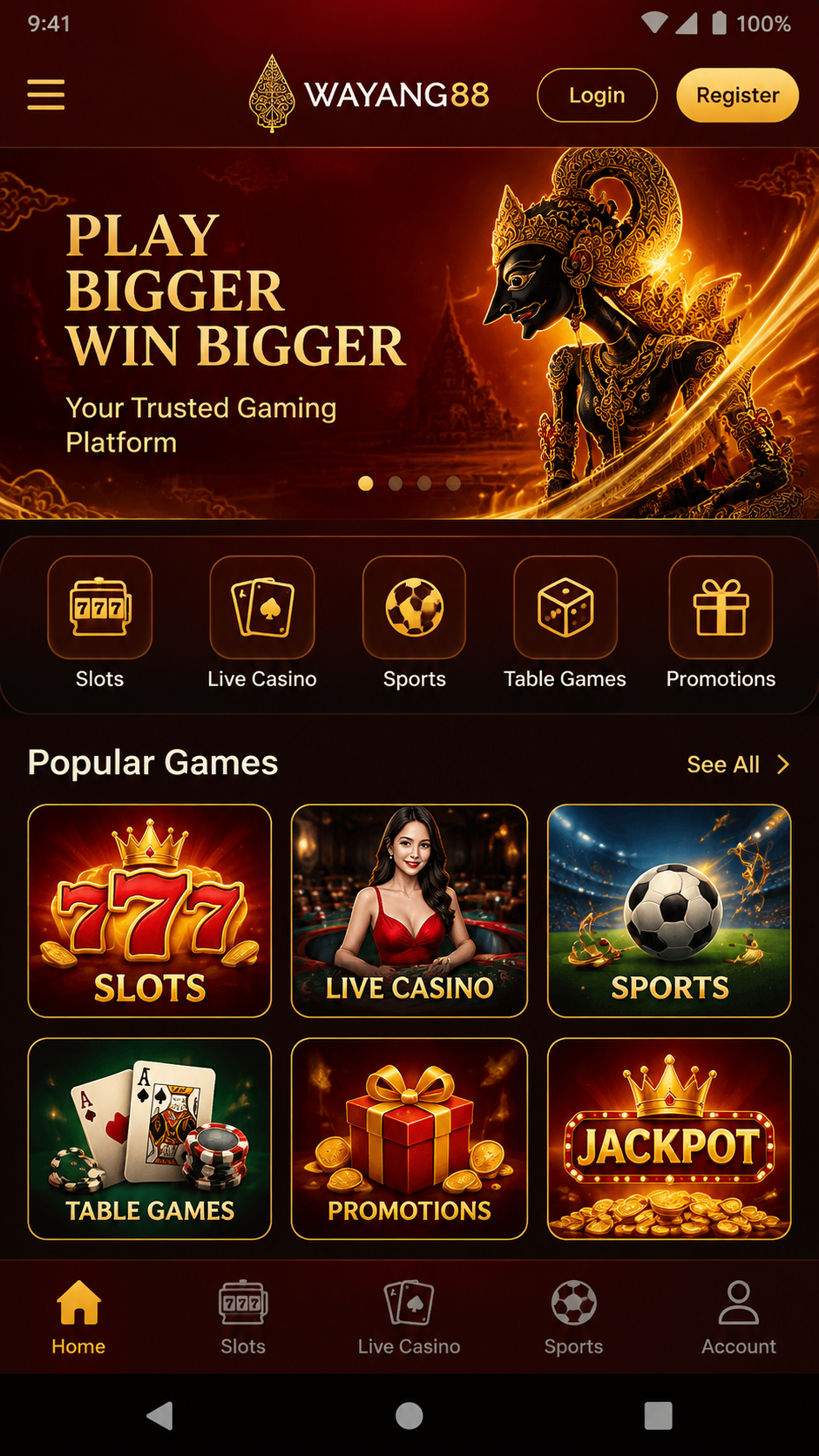 Wayang88 screenshot 1