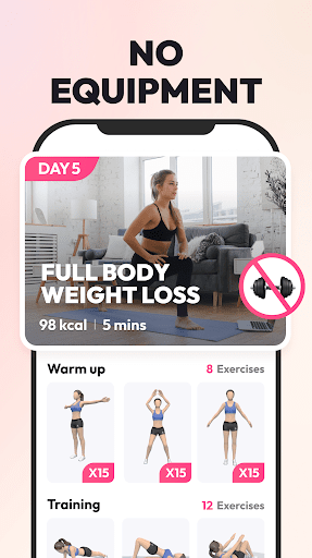 Tangkapan layar Weight Loss for Women: Workout 6