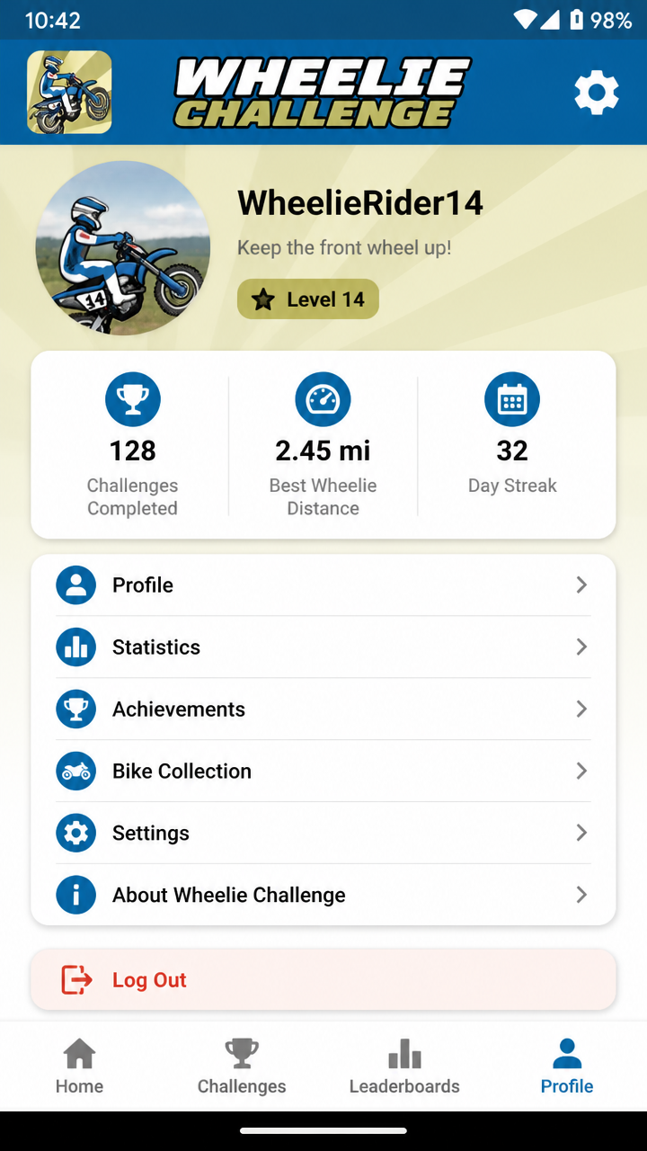 Wheelie Challenge screenshot 3