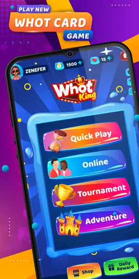 Whot King screenshot 1