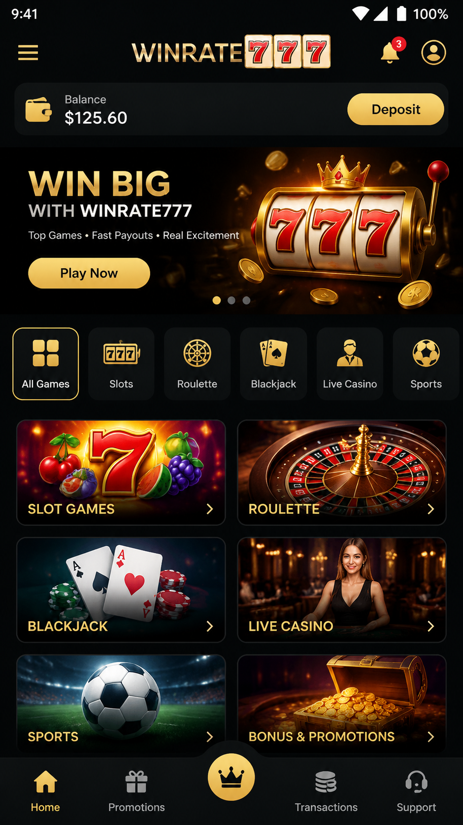 Winrate777 screenshot 2