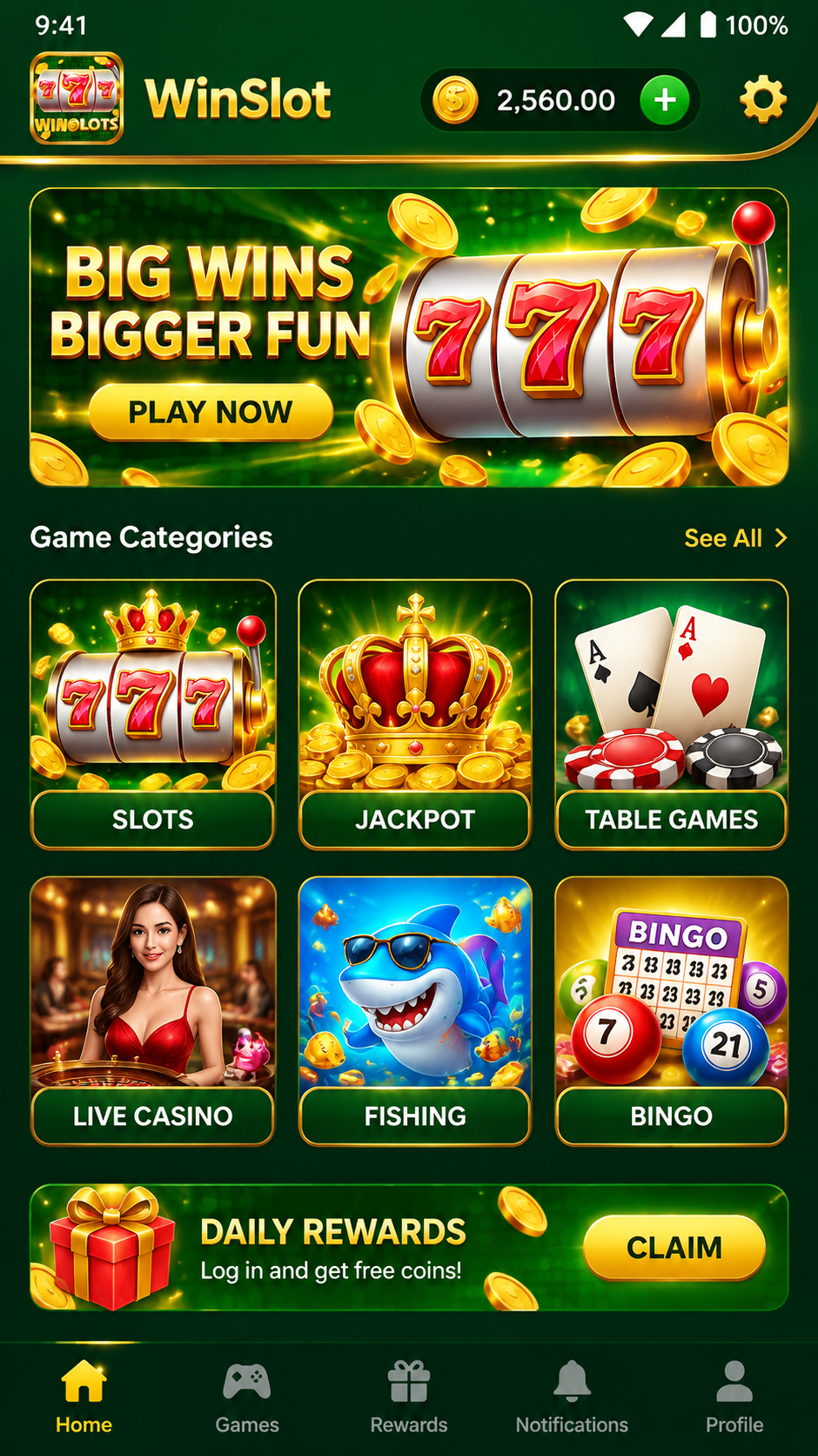 WinSlot screenshot 2