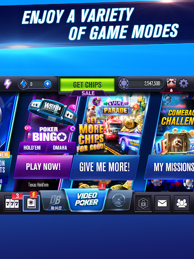 Tangkapan layar WSOP Poker: Texas Holdem Game 9