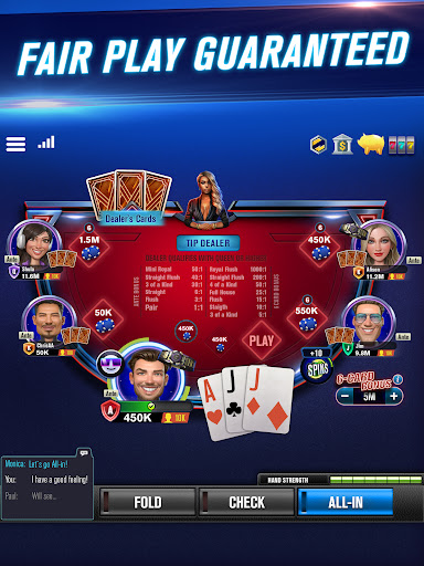 Tangkapan layar WSOP Poker: Texas Holdem Game 8