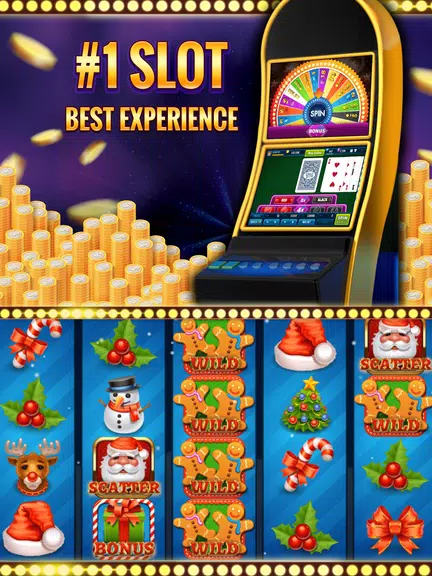 Xmas Slot Machine Vegas Casino screenshot 2