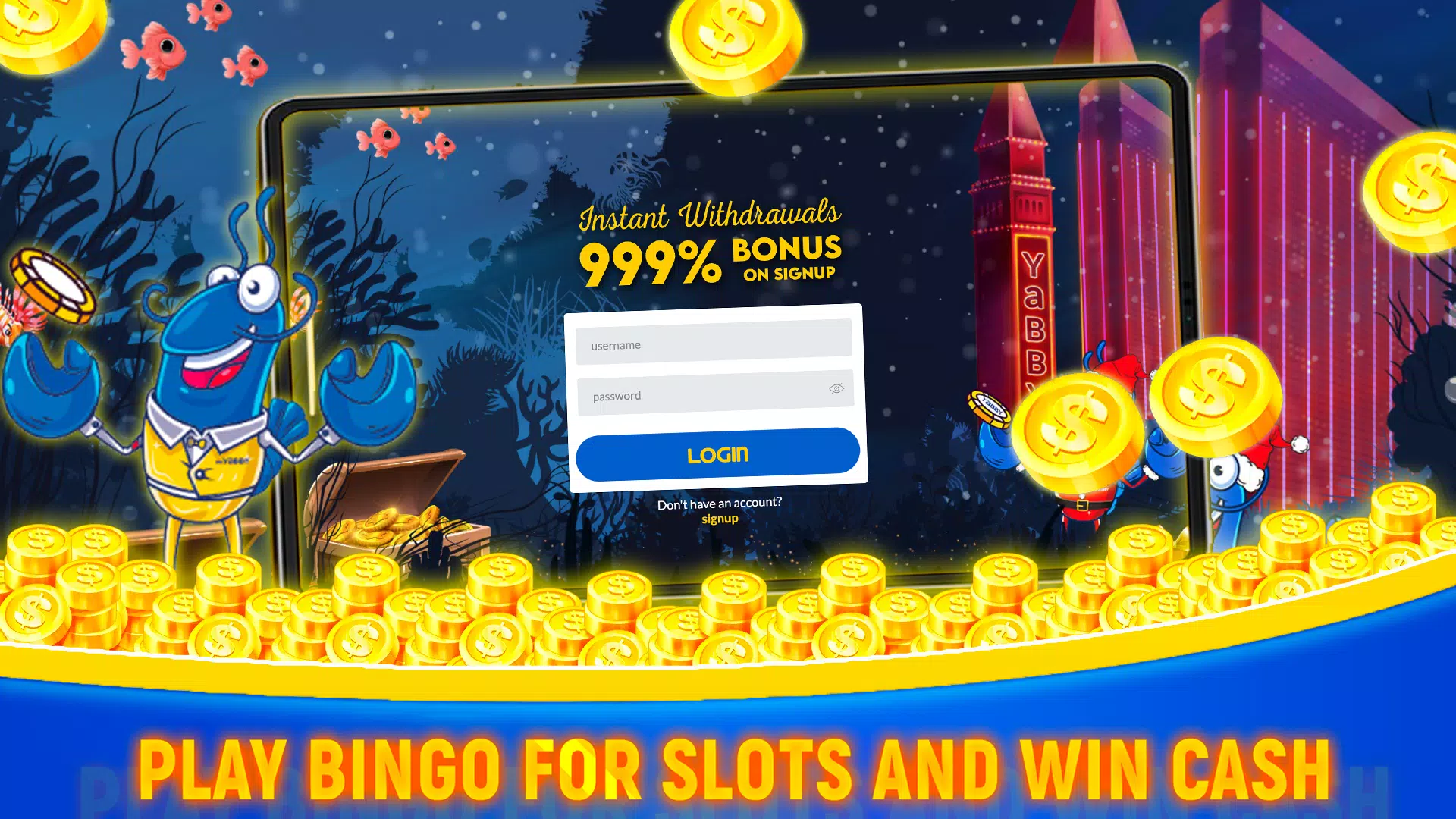 Yabby Casino screenshot 1