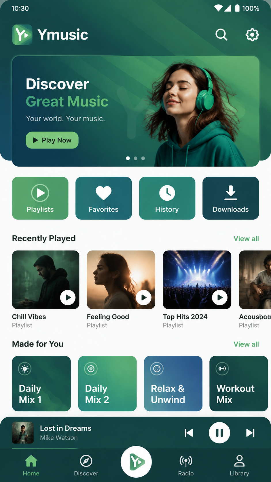 Ymusic screenshot 2