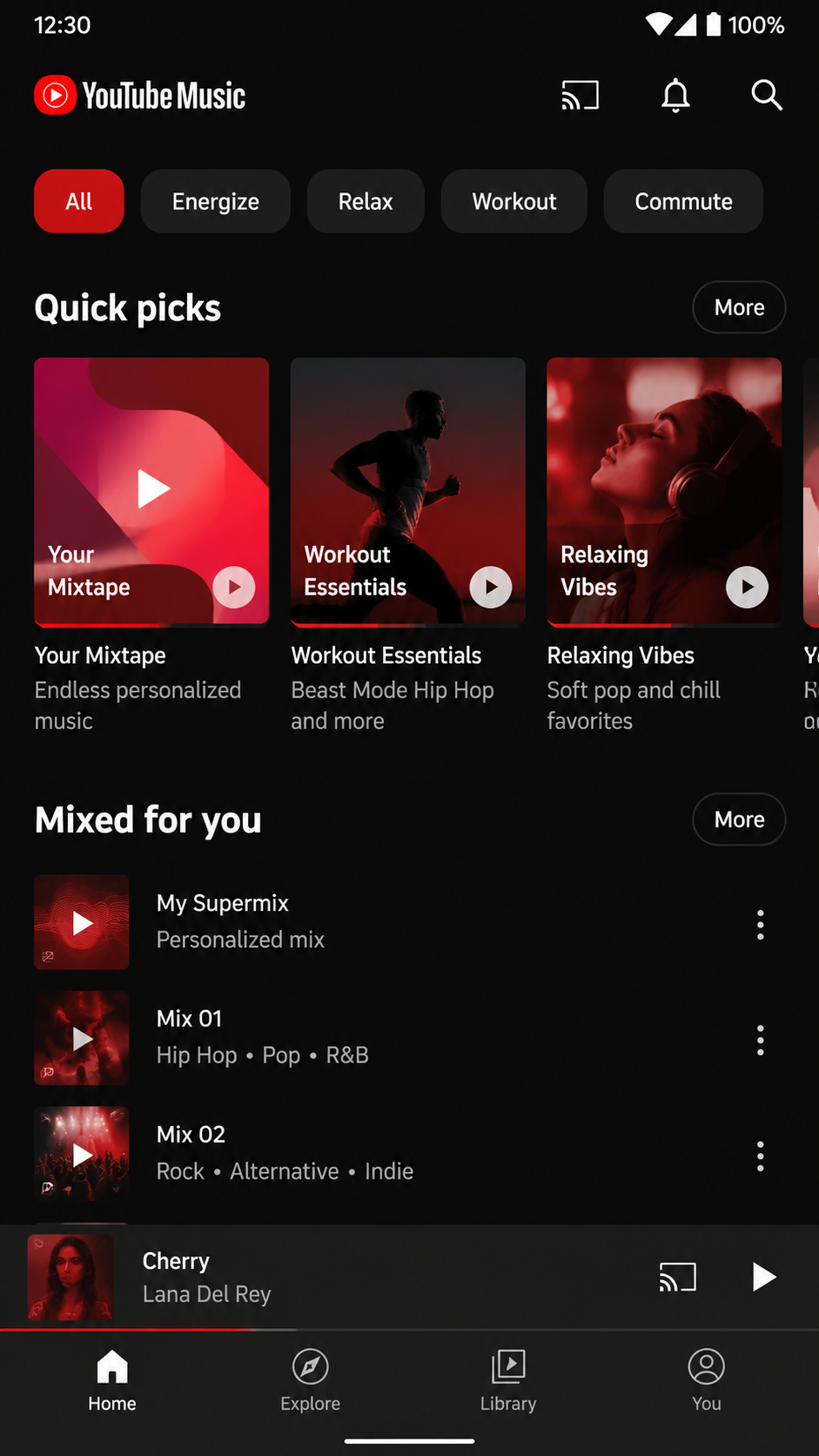 Youtube Music screenshot 2