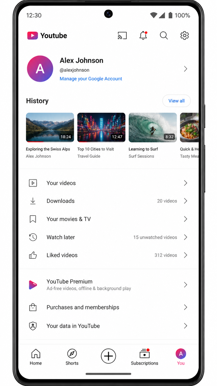 Youtube screenshot 3