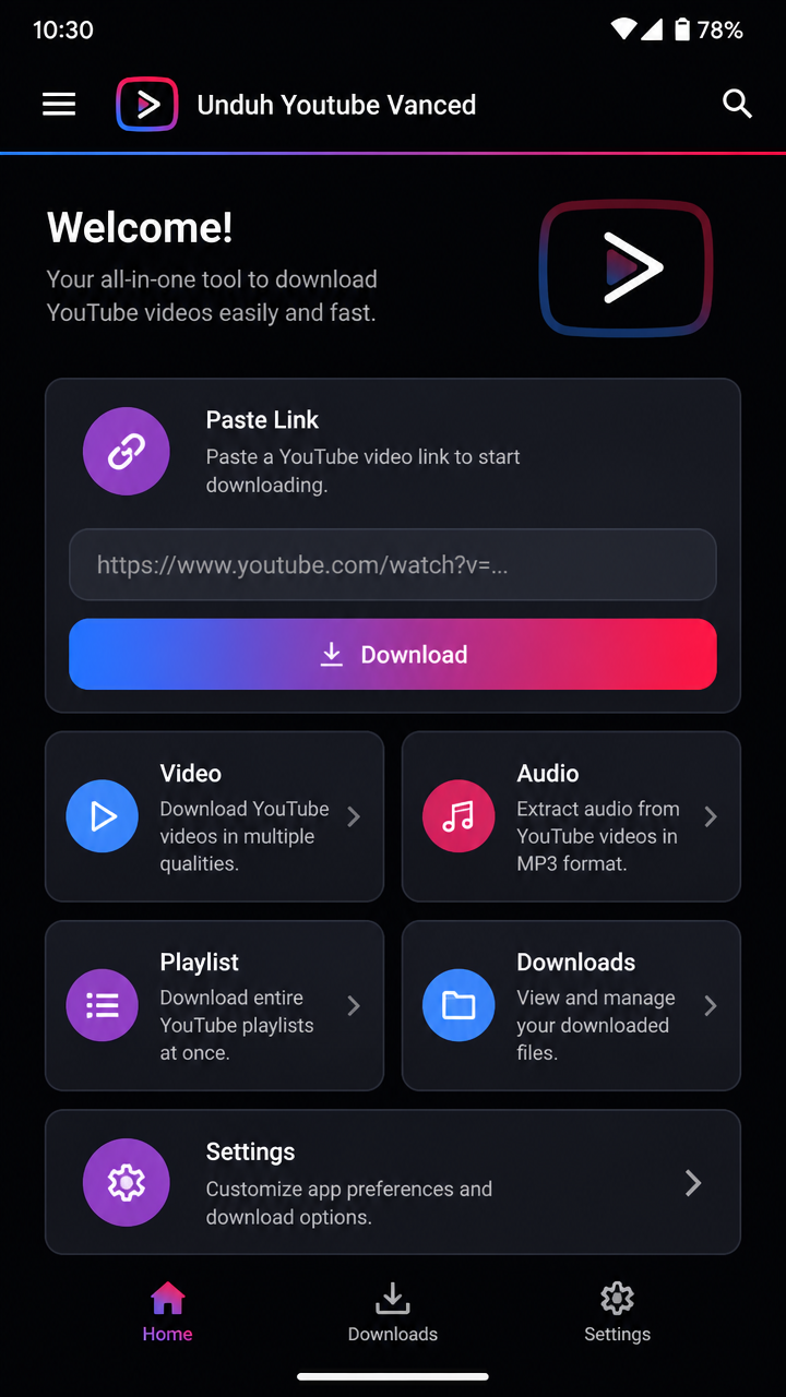 Unduh Youtube Vanced screenshot 2