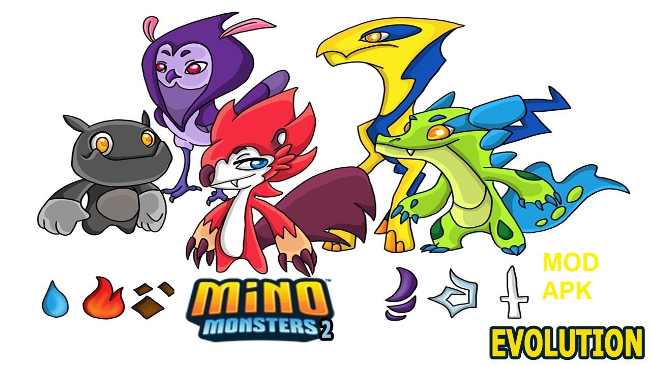 mino monsters 2 names
